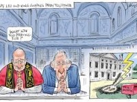 Two privileged men at&nbsp;Prayer